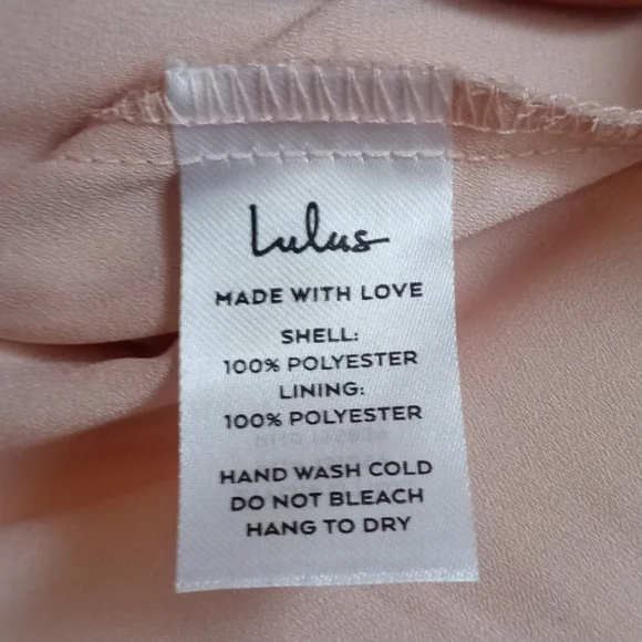 Lulus Peach Blush Off-The-Shoulder Flounce Spring Summer Crop Top, Size Small - Picture 4 of 4